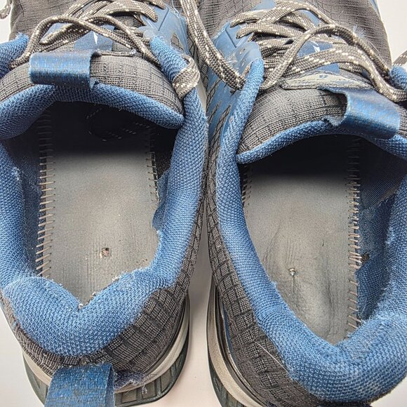 Altra Lone Peak 8 Mens Size 8.5 Blue Trail Running Shoes Camping Hiking Outdoors - Picture 10 of 14